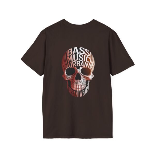 Urban Bass Music Skull T-Shirt - Unisex Softstyle Tee – Image 6