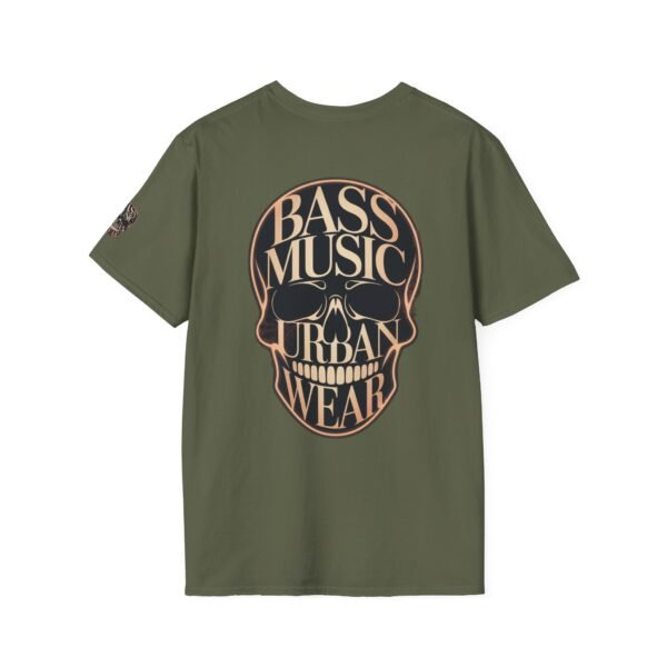 Bass Music Urban Wear Skull T-Shirt - Unisex Softstyle Tee for Music Lovers – Image 10