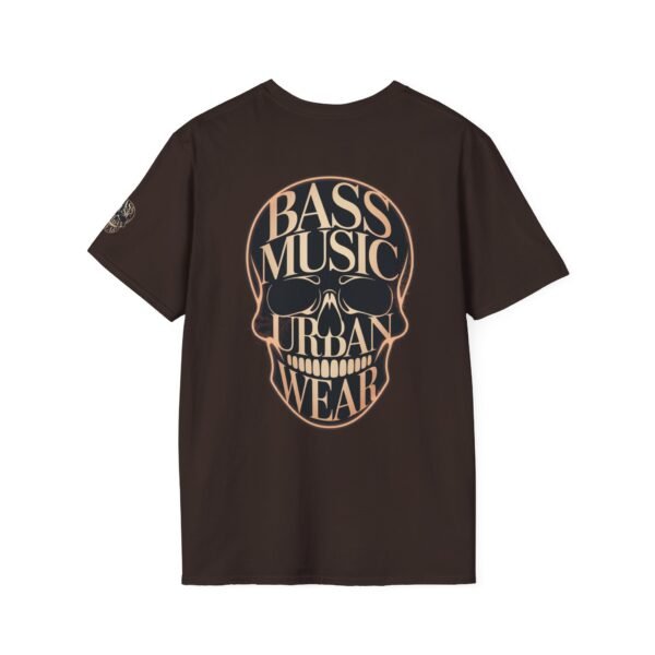 Bass Music Urban Wear Skull T-Shirt - Unisex Softstyle Tee for Music Lovers – Image 6