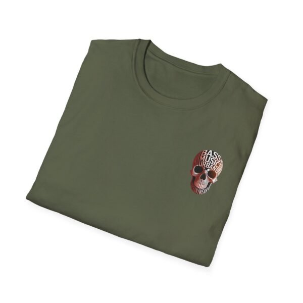 Urban Bass Music Skull T-Shirt - Unisex Softstyle Tee – Image 16