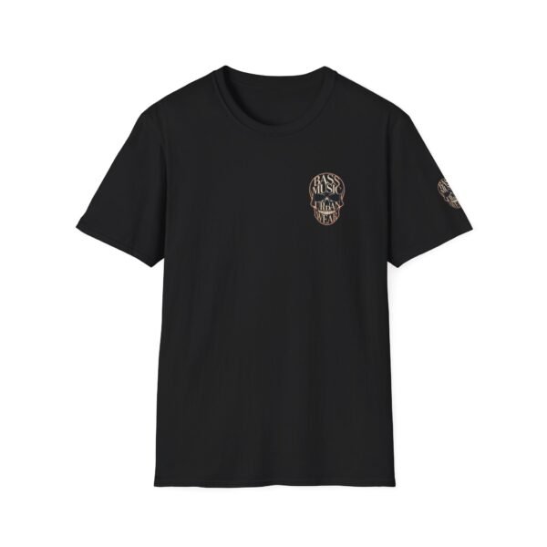 Bass Music Urban Wear Skull T-Shirt - Unisex Softstyle Tee for Music Lovers