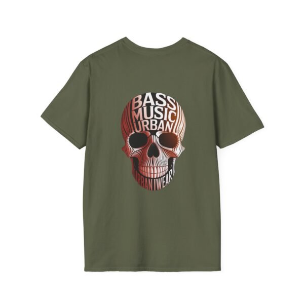 Urban Bass Music Skull T-Shirt - Unisex Softstyle Tee – Image 14