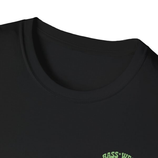 Bass Wear Unisex Softstyle T-Shirt - Colorful Skull & Mushroom Graphic – Image 3