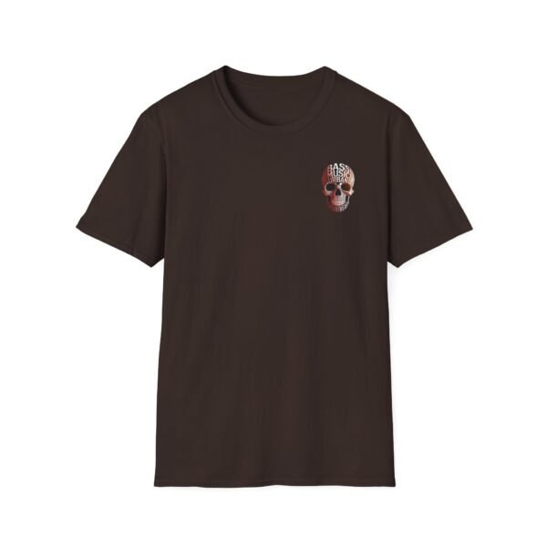 Urban Bass Music Skull T-Shirt - Unisex Softstyle Tee – Image 5