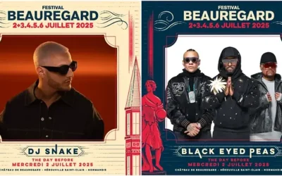 Concerts : Festival Beauregard 2025 : DJ Snake et Black Eyed Peas s’ajoutent à la programmation